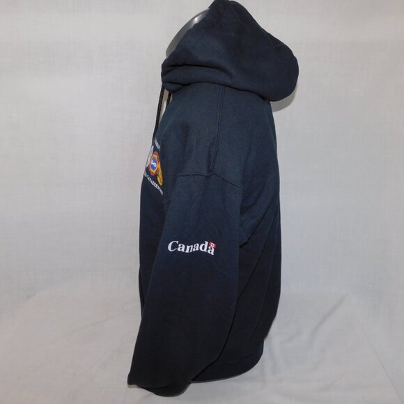 Canada Canadian Forces Indigenous Recruitment Mens m Black Graphic hoodie - Picture 9 of 11